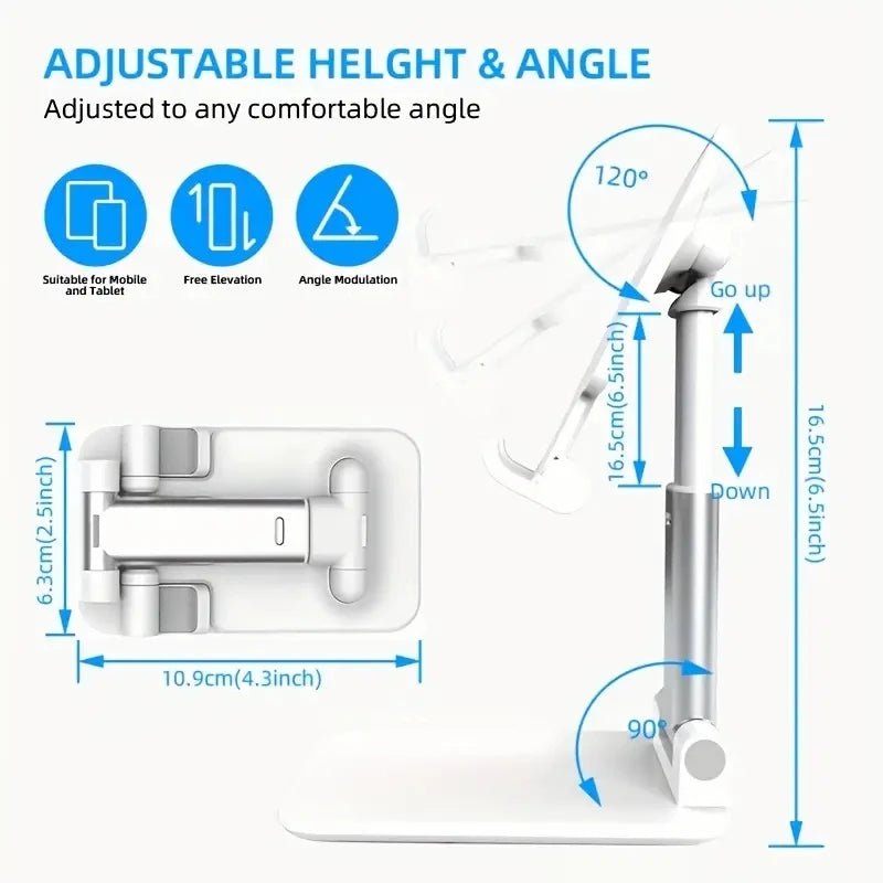 Foldable Mobile Phone Holder Stand Tablet Desk Mount