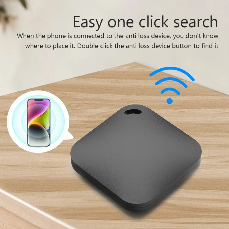 Smart Bluetooth GPS Tracker Work with Apple Find My APP