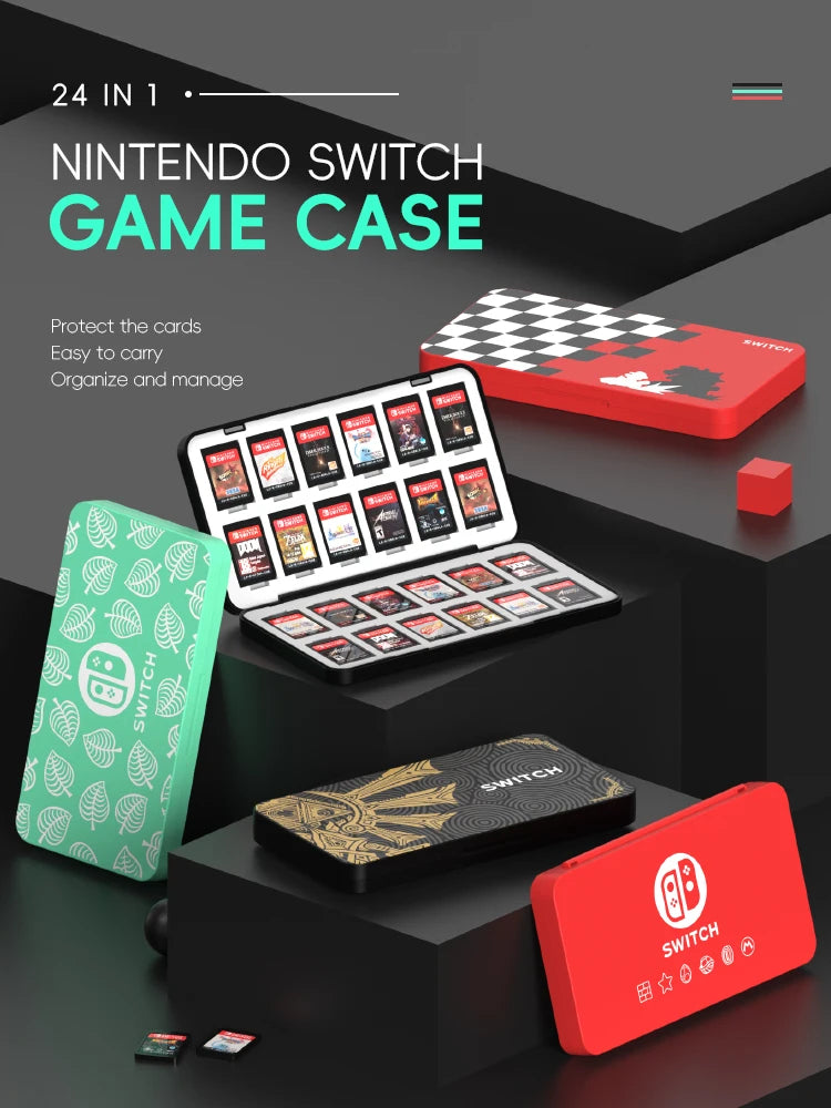 24-in-1 Nintendo Switch Game Card Case Holder