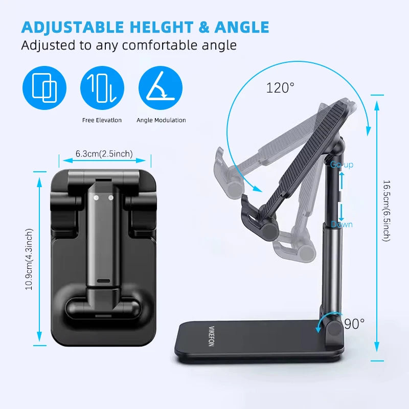 Foldable Mobile Phone Holder Stand Tablet Desk Mount